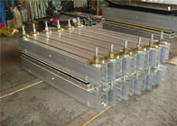 Hot Splicing Conveyor Belt Vulcanizer / Rubber Belt Jointing Machine 22 Degree