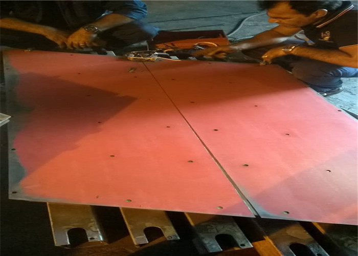 Rubber Hot Conveyor Belt Vulcanizing Press , Belt Vulcanising Machine 8 Kw